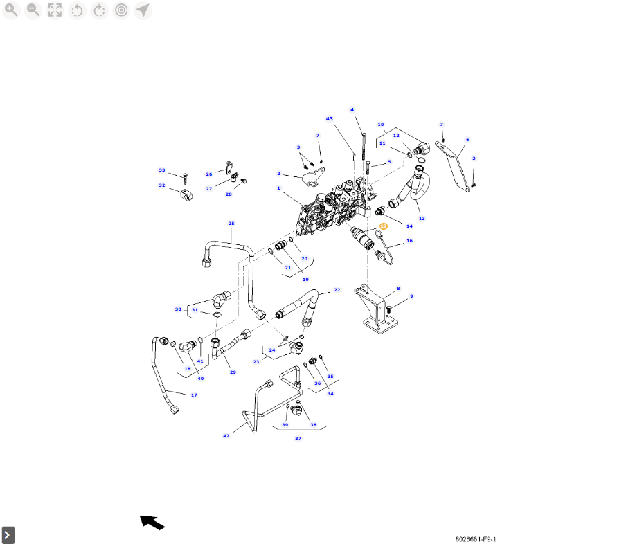 AGCO | Female Coupler | AG-4376908M2