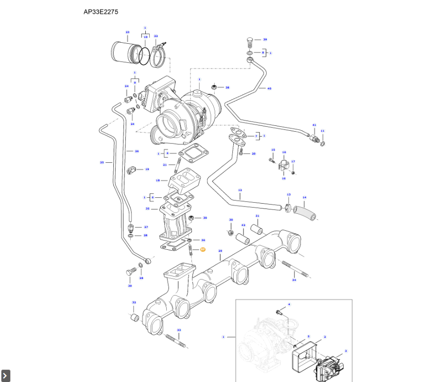 AGCO | Stud Bolt | AG-Acw4030090