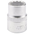 Draper Elora Bi-Hexagon Socket, 3/4" Sq. Dr., 22mm - 770-S 22 - Farming Parts