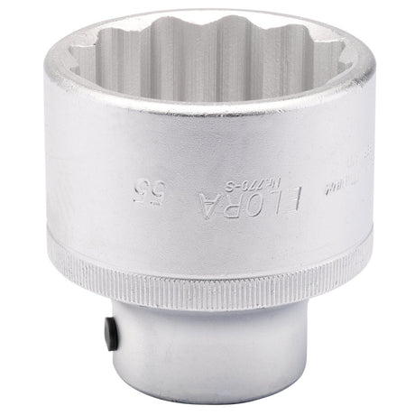 Draper Elora Bi-Hexagon Socket, 3/4" Sq. Dr., 55mm - 770-S 55 - Farming Parts