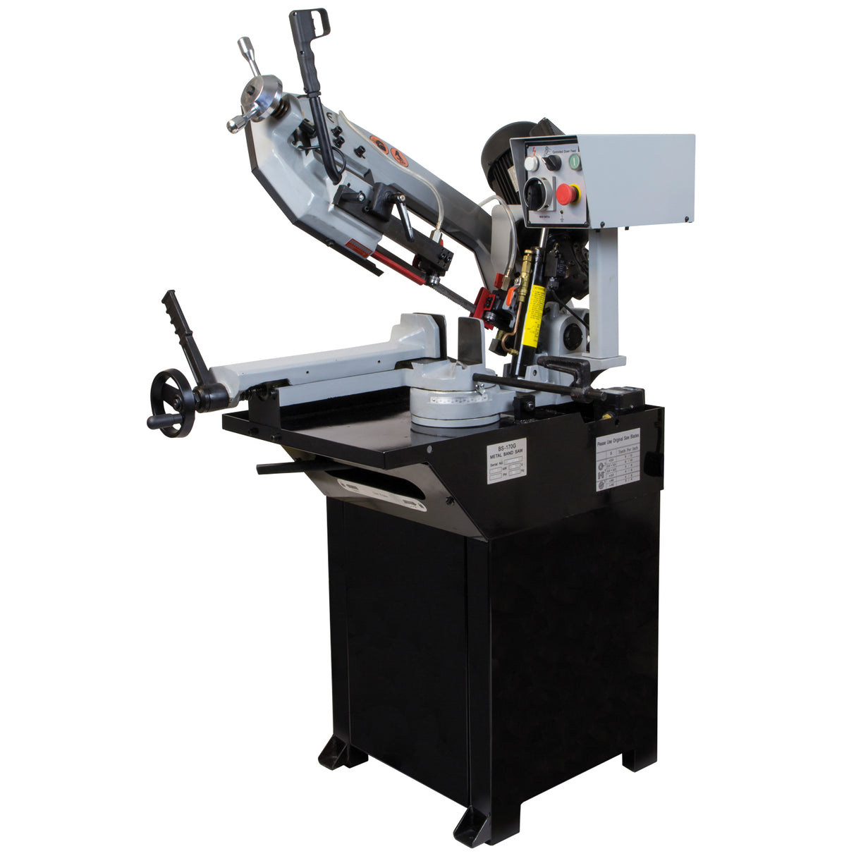 SIP 10" Swivel Metal Bandsaw with Coolant & Vice System - 01524
