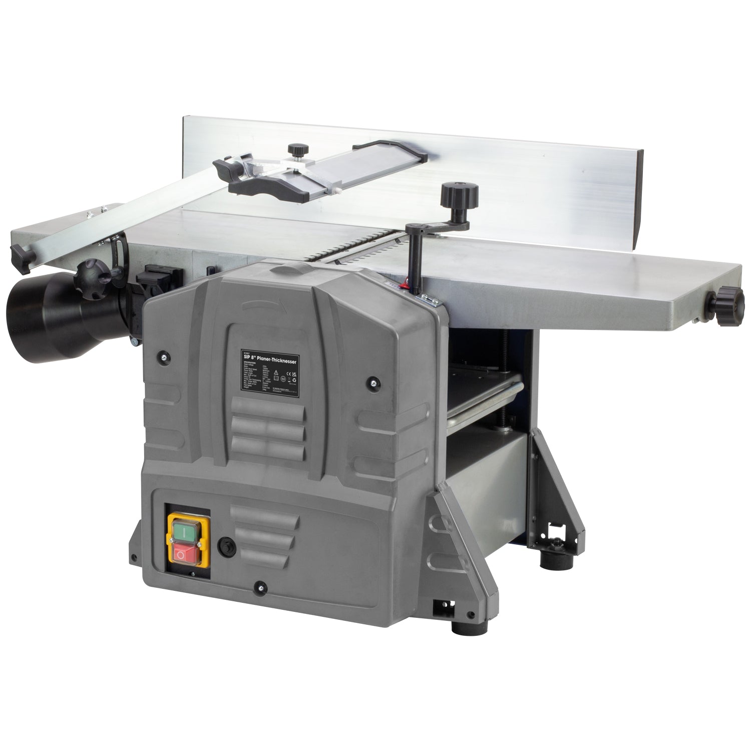 SIP 8"x5" Planer Thicknesser with Cast Tables & Fence - 01557