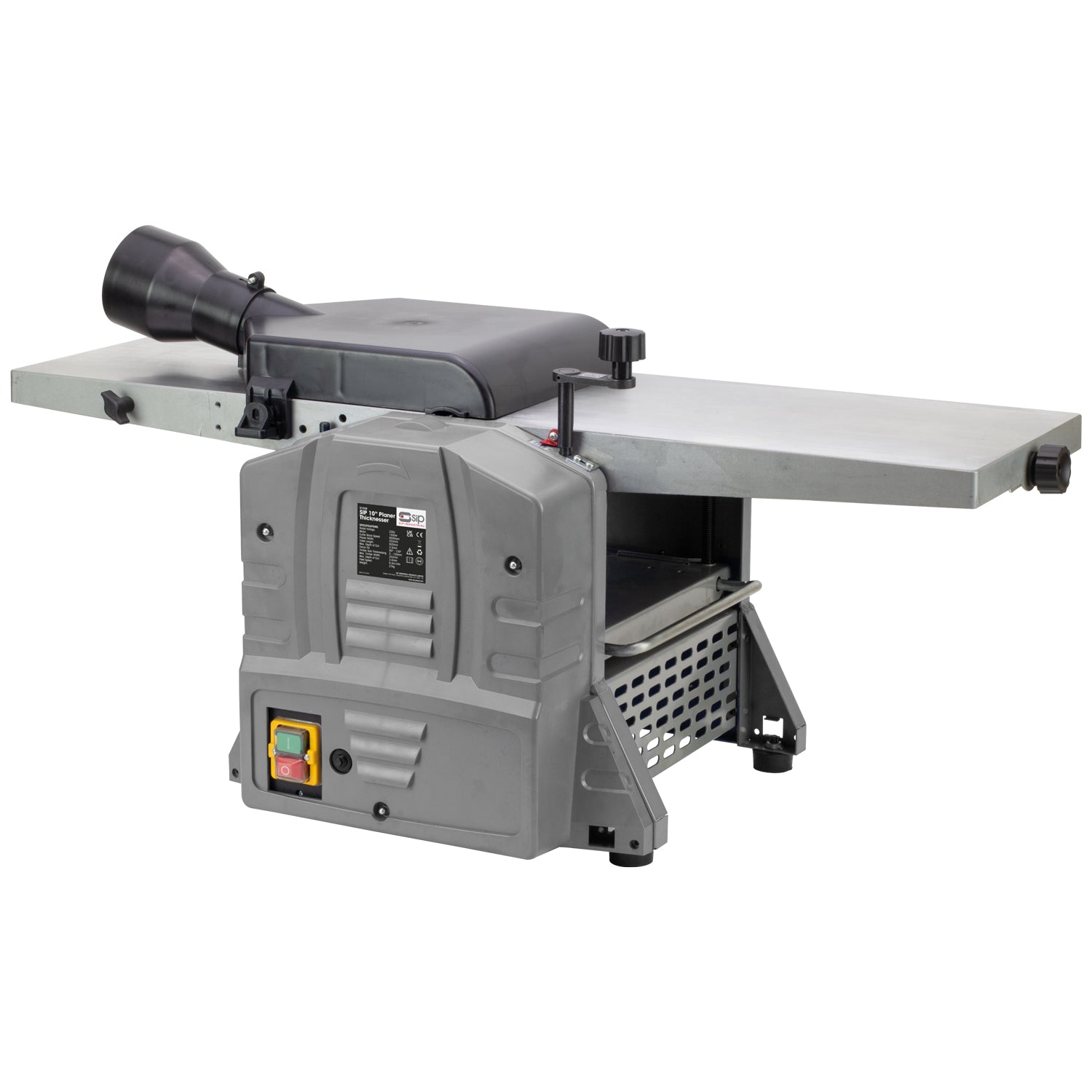SIP 10"x5" Planer Thicknesser with 252mm Width & Fence - 01558