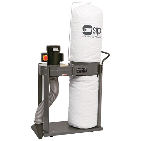 SIP - 1HP Single Bag Dust Collector w/ Attachments - SIP-01969 - Farming Parts