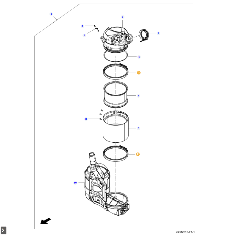 AGCO V-Band Clamp Reliable OEM Hose & Pipe Seal Component | AG-ACW8774380