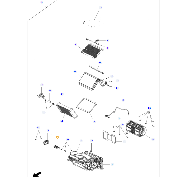 AGCO Resistor OEM Electrical Component for Tractor Systems | AG-ACP0656260