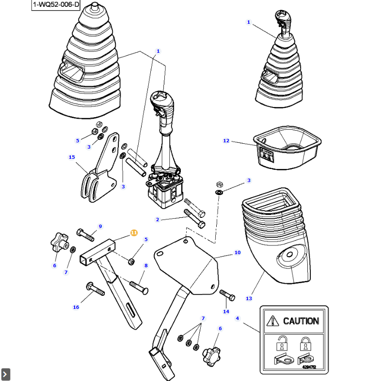 AGCO Support OEM Mounting Bracket for Massey Ferguson Tractors | AG-4295305M2