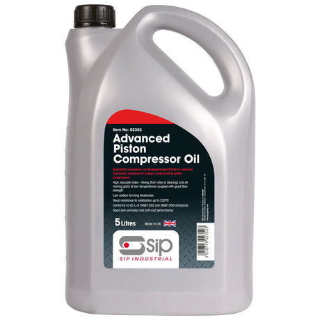 SIP - 5ltr Advanced Compressor Oil - SIP-02352 - Farming Parts