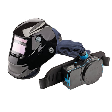 Draper Expert Air-Fed Papr Auto-Darkening Welding Helmet, Black - WHAFVS - Farming Parts