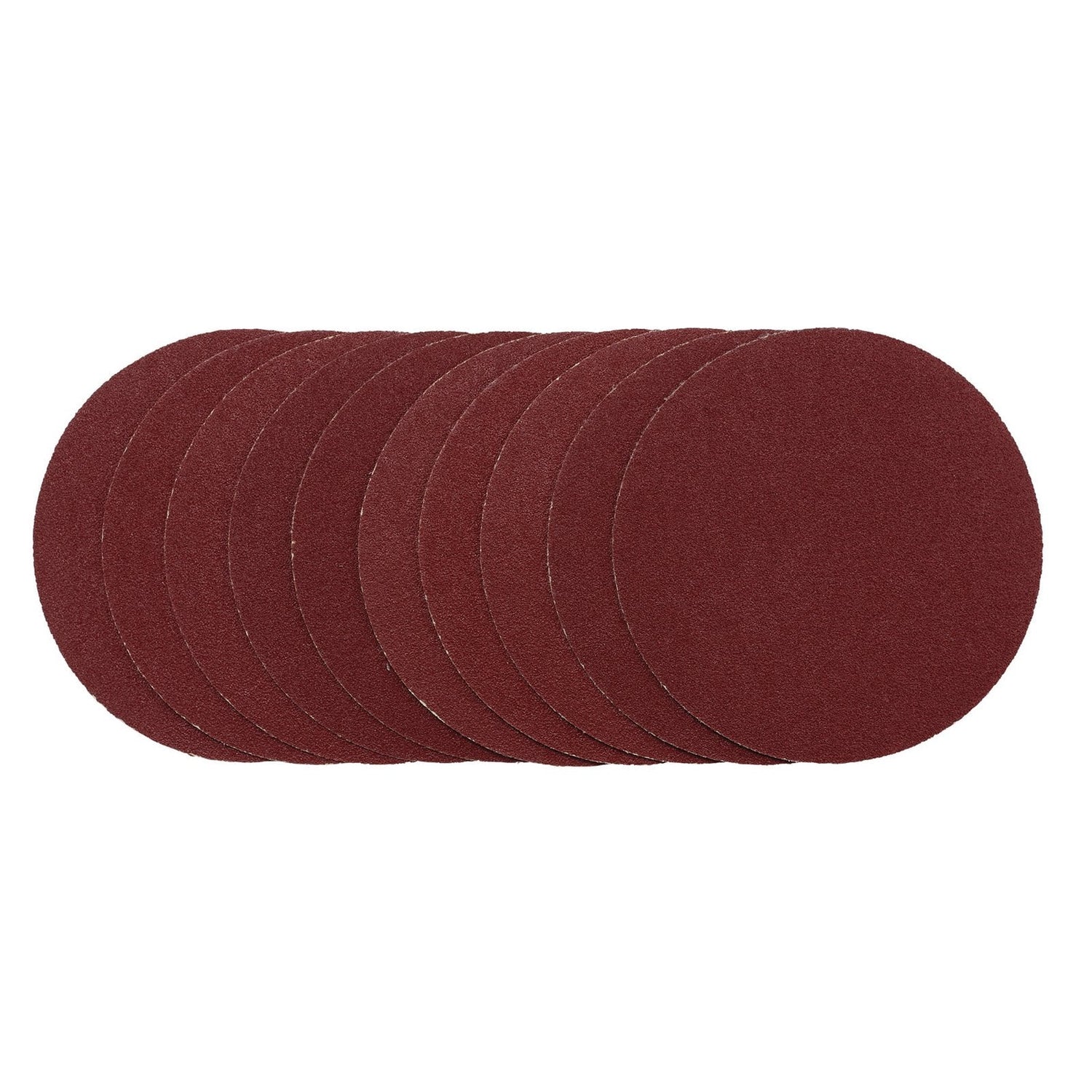 Draper Sanding Discs, 125mm, Hook & Loop, 80G (Pack Of 10) - SDHL125 - Farming Parts