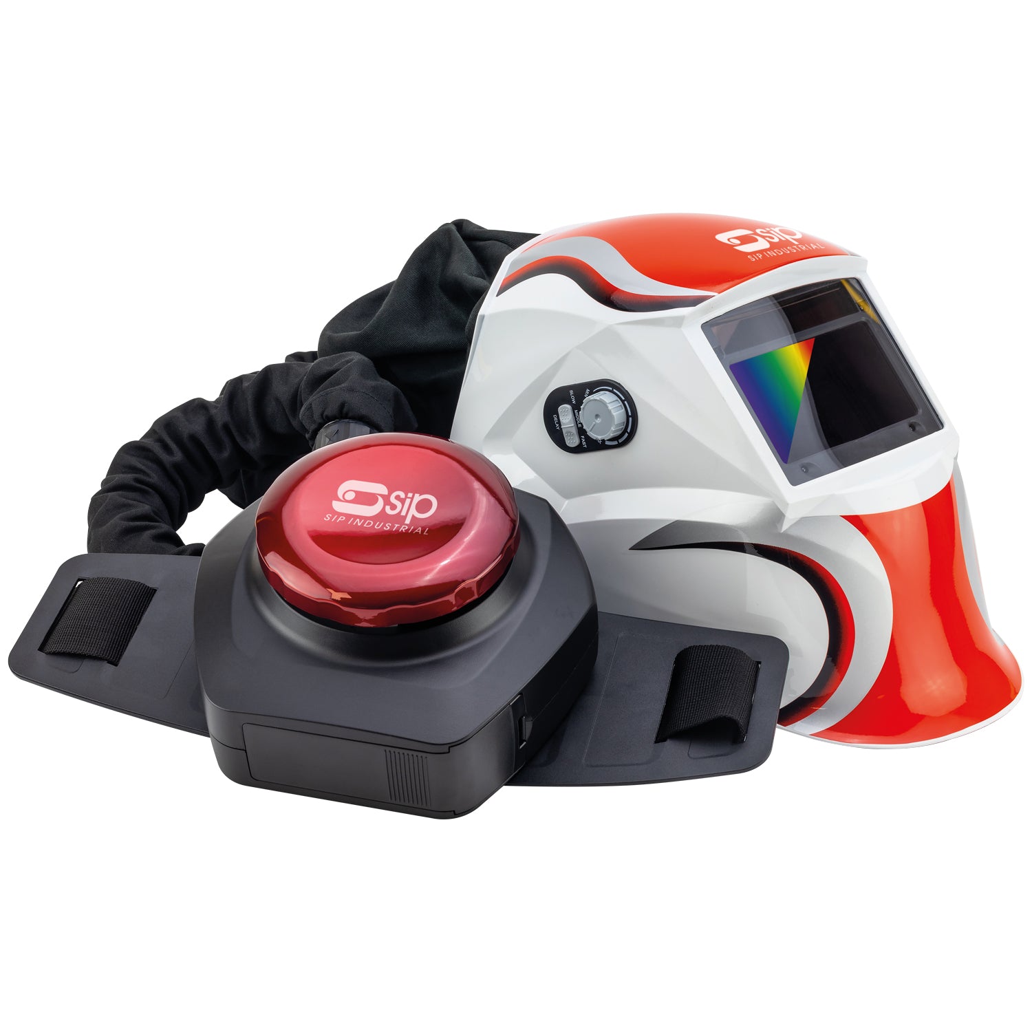 SIP PAPR WR2000 Welding Headshield with Airflow & HD Lens – 02815