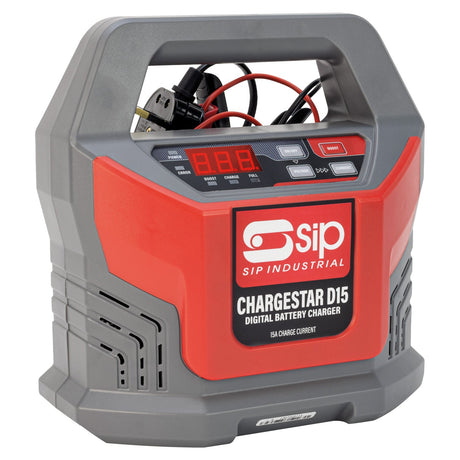 SIP CHARGESTAR D15 Digital Battery Charger | IP-03506 - Farming Parts