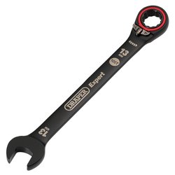 Draper Expert Hi-Torq® Metric Reversible Ratchet Combination Spanner, 13Mm, Black | 8241Rmm/Bk