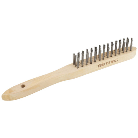 SIP - 4-Row Stainless Steel Wire Brush - SIP-04169 - Farming Parts