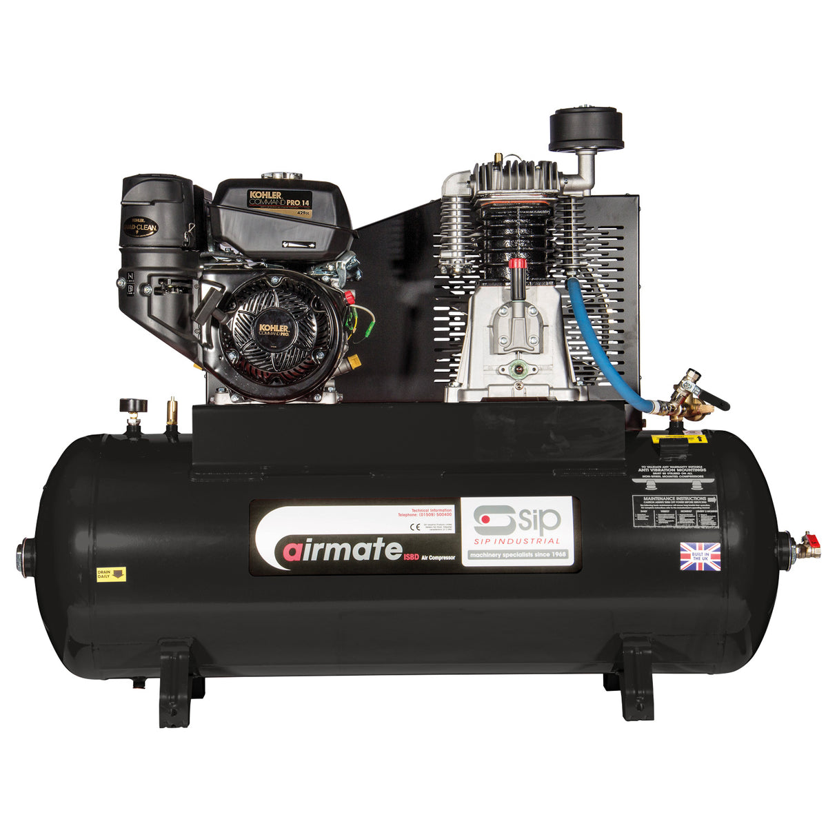 SIP ISKP7/150 KOHLER Industrial Petrol Compressor – SIP-04330