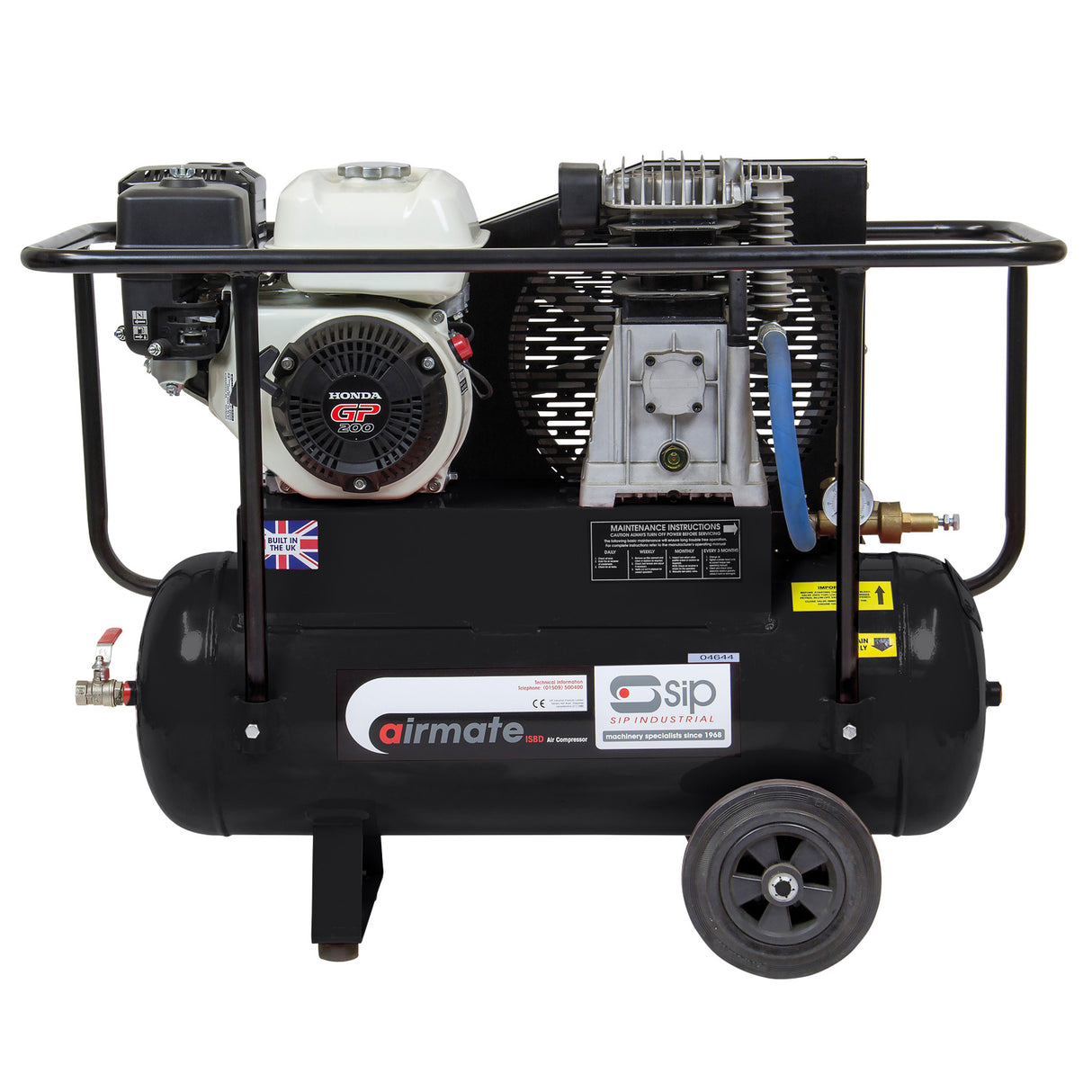 SIP ISHP6/50 Honda Petrol Compressor 50ltr – SIP-04644