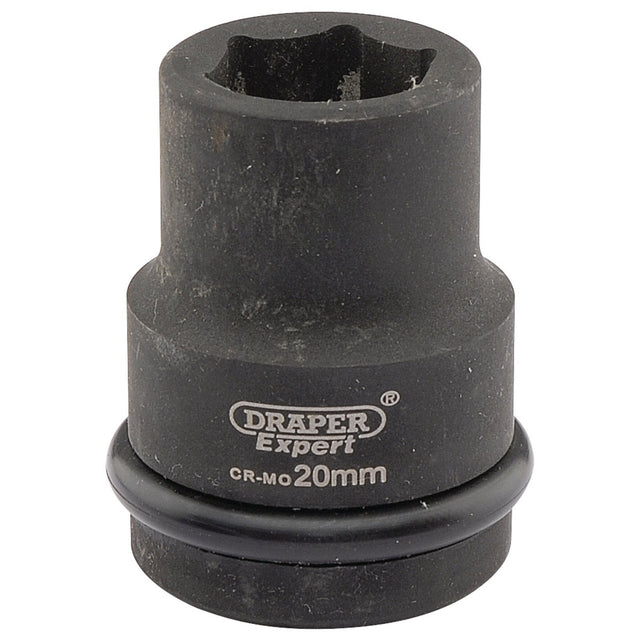 Draper Expert Hi-Torq® 6 Point Impact Socket, 3/4" Sq. Dr., 20mm - 419-MM - Farming Parts