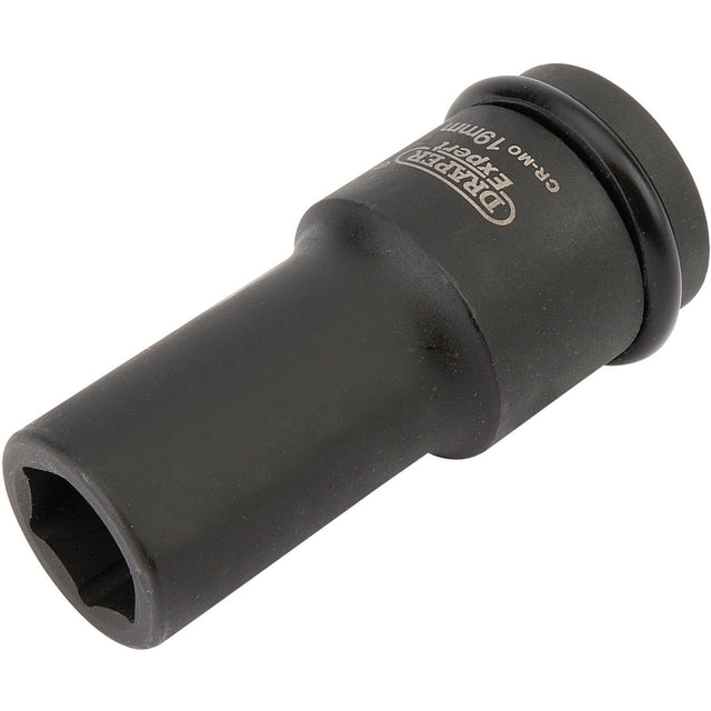 Draper Expert Hi-Torq® 6 Point Deep Impact Socket, 3/4" Sq. Dr., 19mm - 419D-MM - Farming Parts