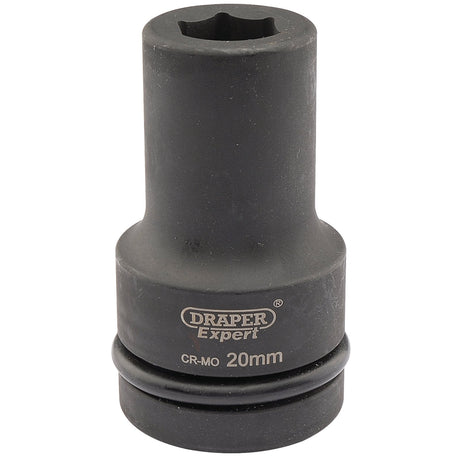 Draper Expert Hi-Torq&#174; 6 Point Deep Impact Socket, 1" Sq. Dr., 20mm - 425D-MM - Farming Parts