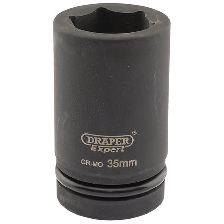 Draper Expert Hi-Torq&#174; 6 Point Deep Impact Socket, 1" Sq. Dr., 35mm - 425D-MM - Farming Parts