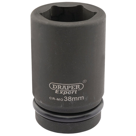 Draper Expert Hi-Torq&#174; 6 Point Deep Impact Socket, 1" Sq. Dr., 38mm - 425D-MM - Farming Parts