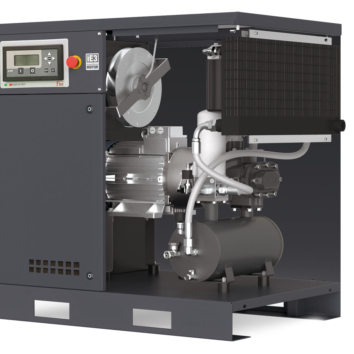 SIP RS11-10-500DD/RD Rotary Screw Compressor 11kW 500L 10bar SIP-05345