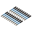 Draper Expert Tx-Star® Impact Screwdriver Bits, T25 X 50mm, 1/4" Hex (Pack Of 20) - IMBH/TX50/20 - Farming Parts