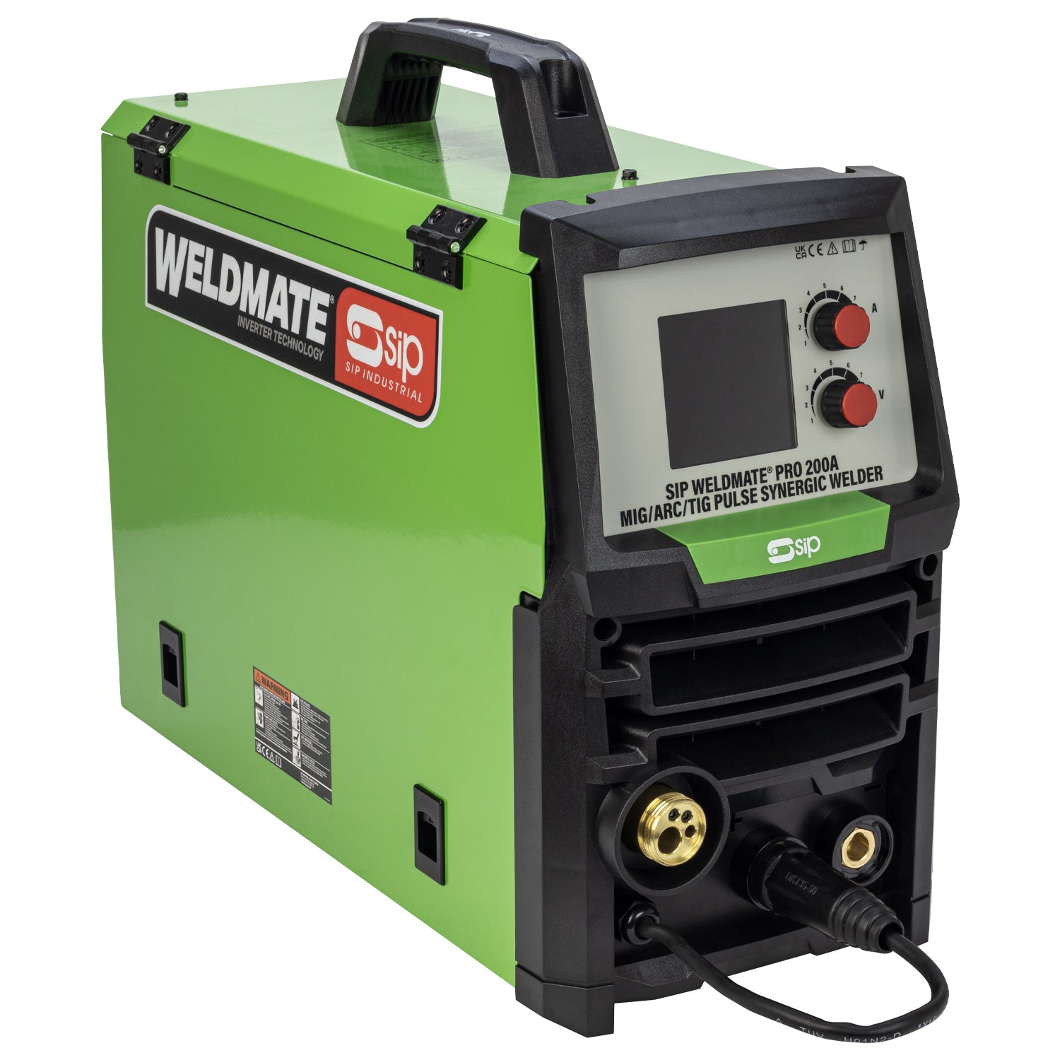 SIP WELDMATE® PRO 200A MIG/ARC/TIG Pulse Synergic Welder