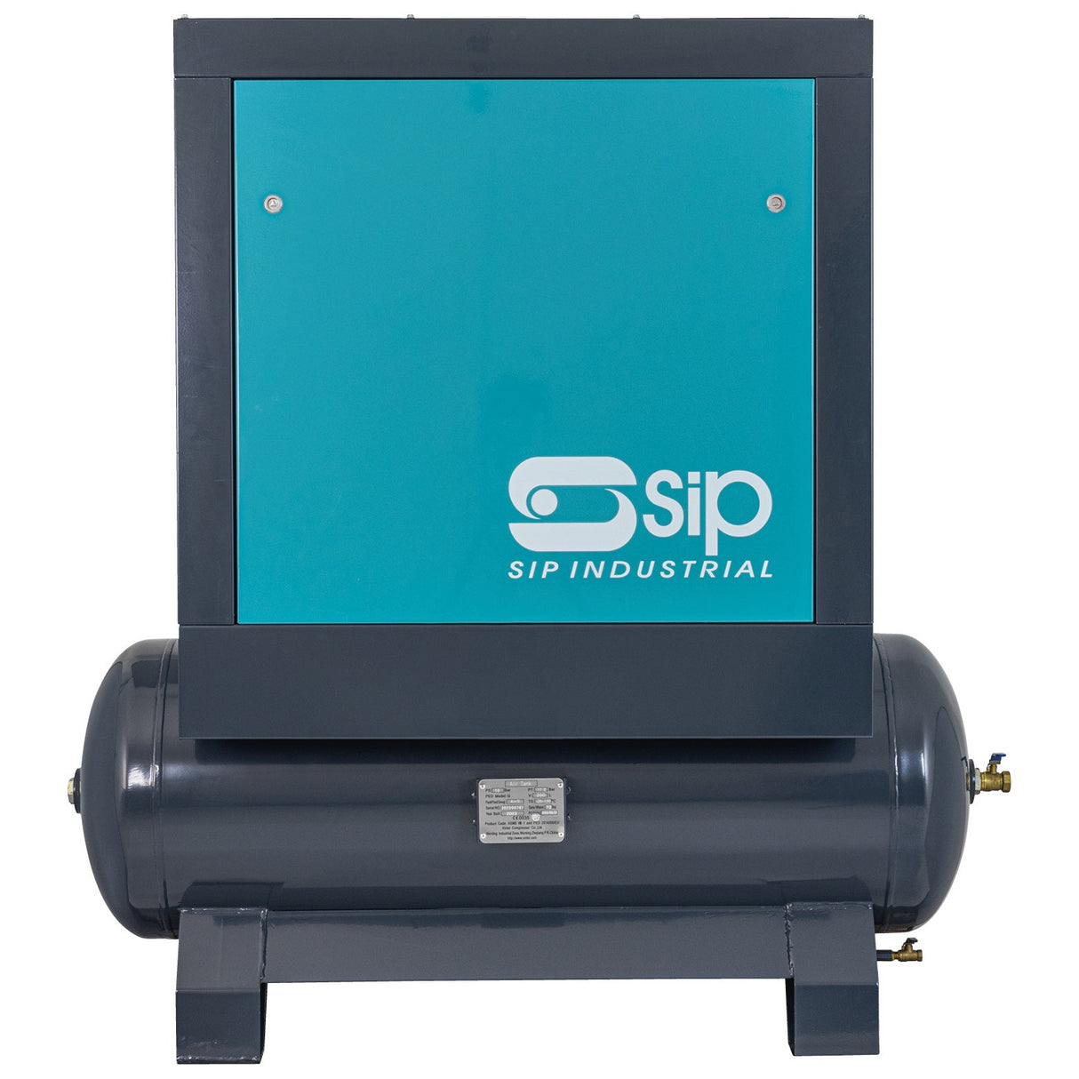 SIP VSDD 5-5kW 8bar 200ltr 400v Rotary Screw Compressor | IP-08258 - Farming Parts