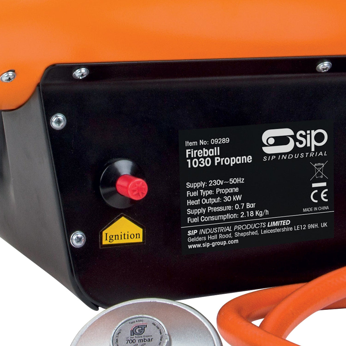 SIP FIREBALL 1030 Propane Space Heater | IP-09289 - Farming Parts