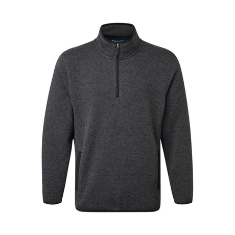 Fort Easton 1/4 Zip Pullover Grey/Marl - Farming Parts