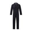 Fort Workforce 210gsm Stud-Front Coverall Navy - Farming Parts