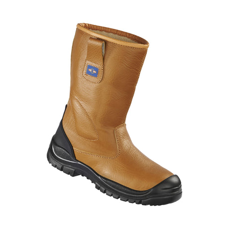 Proman Chicago Fur-Lined S1P Safety Rigger Boot Tan - Farming Parts
