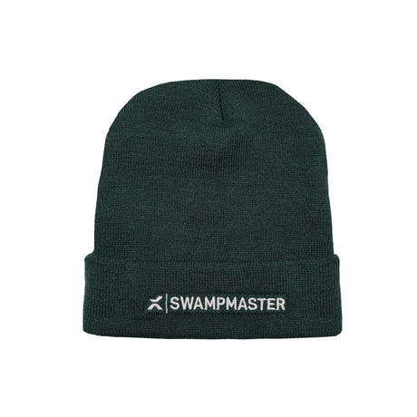 Swampmaster Knitted Acrylic Beanie Hat Green - Farming Parts