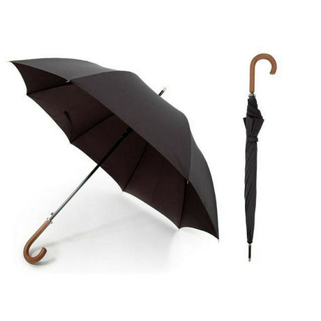 Long Walking Umbrella Black - Farming Parts