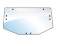 Illustration of a clear, rectangular Rear Window (Sparex Part Number: S.100966) with rounded corners, multiple mounting holes along the edges, and tinted green for added style by Sparex.