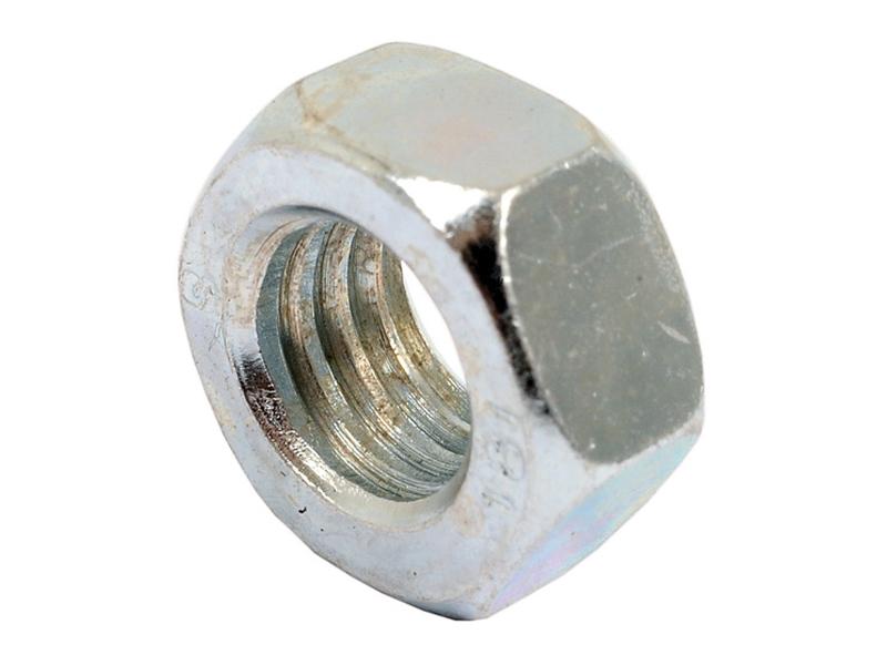 Sparex Metric Hexagon Nut M8x1.25mm DIN 934 Steel Fastener | S.1055