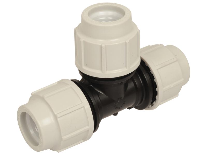 Sparex 90° Tee 32mm Durable Water Pipe Connector Fitting | S.106884