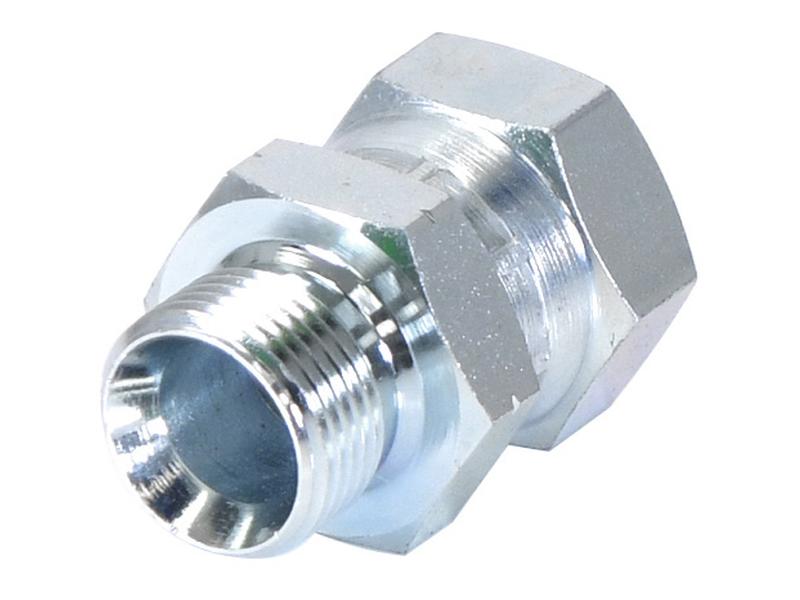 Sparex Hydraulic Adaptor M20 x 1.50 Metric Male x 1/2'' BSP Swivel Female | S.11210 - Product Image 2