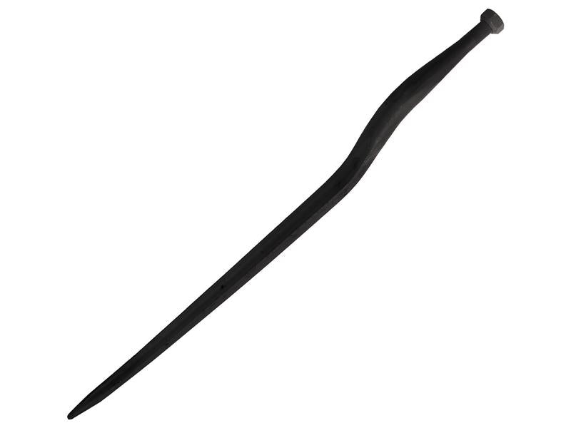SHW Loader Tine - Cranked 830mm, Thread size: M27 x 1.50 (Star) To fit as: 300.81.012.0 | S.118493 - Product Image 1