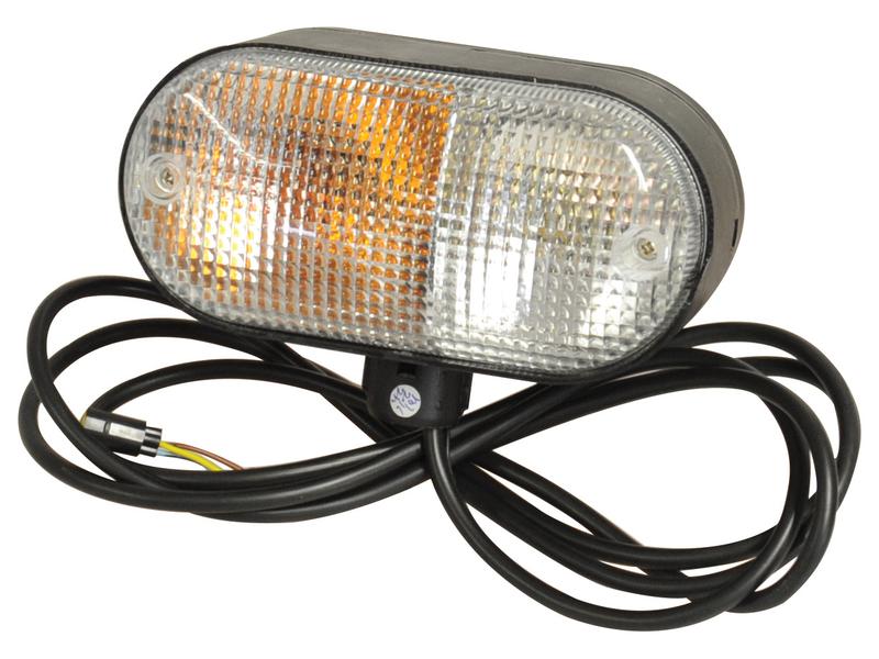 Sparex Front Halogen Side Light LH 12V Amber/Clear Lens | S.119745