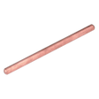 The Sealey Electrode Straight 195mm - 120/690048 is a straight, cylindrical copper rod with smooth, rounded ends, perfect for use with Sealey welders. It is shown against a plain white background.