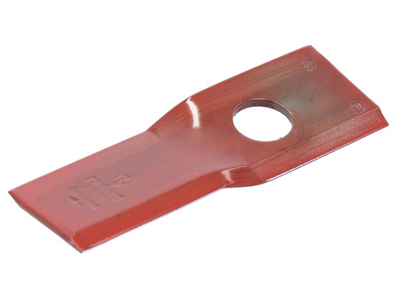Schumacher Mower Blade - Twisted blade, bottom edge sharp & parallel - 123x45x4mm - Hole Ø20mm - Replacement for John Deere | S.12010390 - Product Image 1