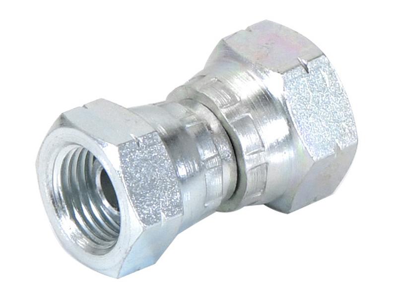 Sparex Hydraulic Adaptor M16 x 1.50 Metric Swivel Female x M18 x 1.50 Metric Swivel Female | S.12024 - Product Image 1
