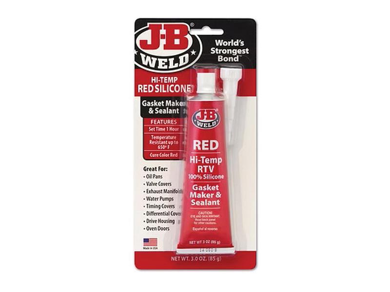 JB Weld Silicone Hi Temp Red 85g | S.12038800 - Product Image 1