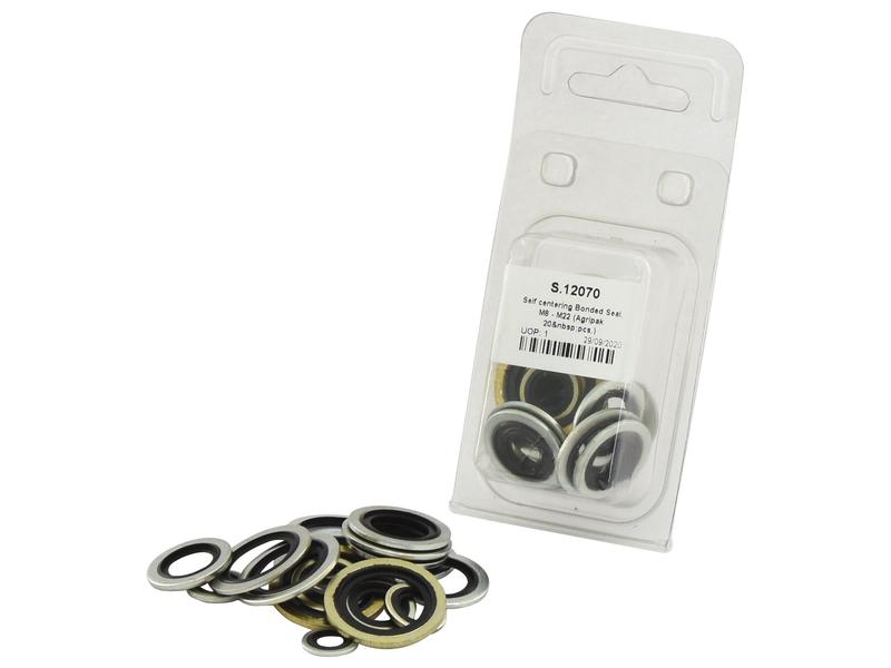 Sparex Agripak 20 Self Centering Bonded Seal Set 822mm Hydraulic | S.12070