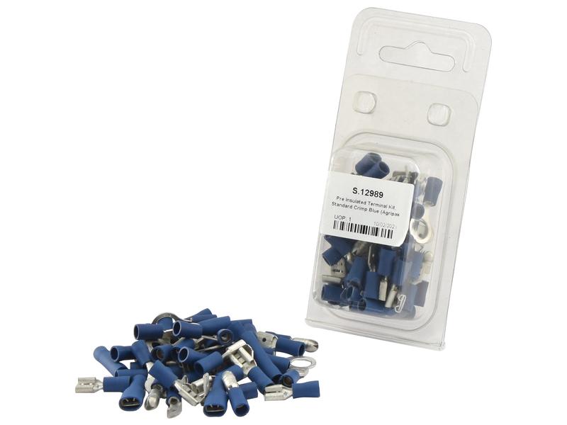 Sparex Agripak Blue Pre Insulated Terminal Kit 50pcs Set | S.12989