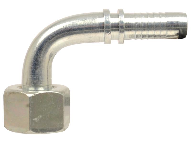 Dicsa Metric 24° Hose Insert 3/8'' M20x1.5 Female 90° Swivel | S.13066