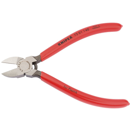 Draper Knipex 72 01 140 Sbe Diagonal Side Cutter For Plastics Or Lead Only, 140mm - 72 01 140 SBE - Farming Parts