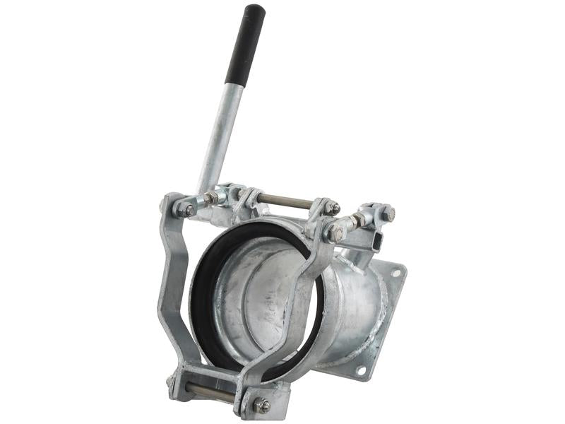 Quick Release Coupling with Flange 20° - Female 6'' (159mm) x (150mm) (Galvanised) - Sparex Part No. S.136628